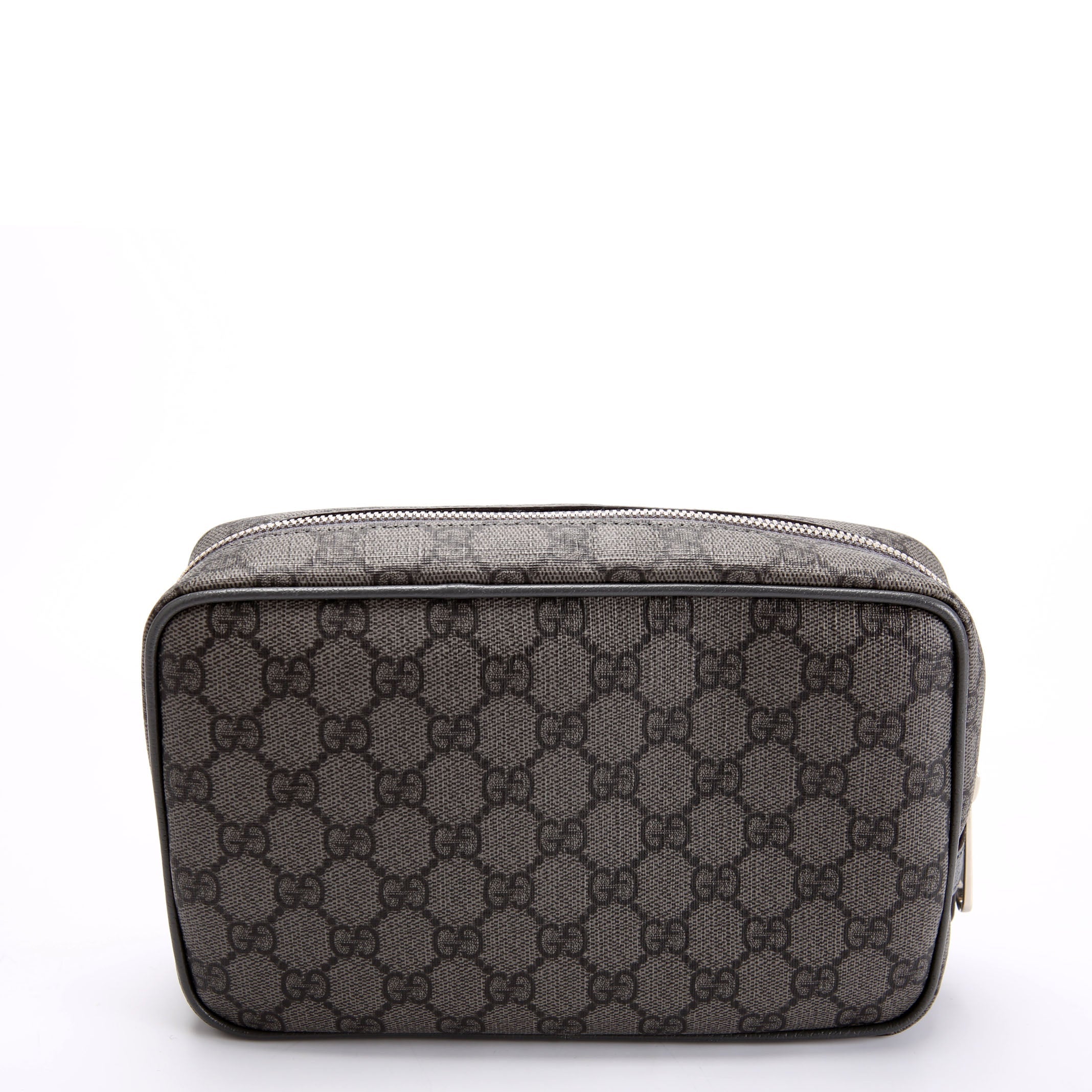 Gucci 760019 Ophidia GG Supreme Small Toiletry Case Gray