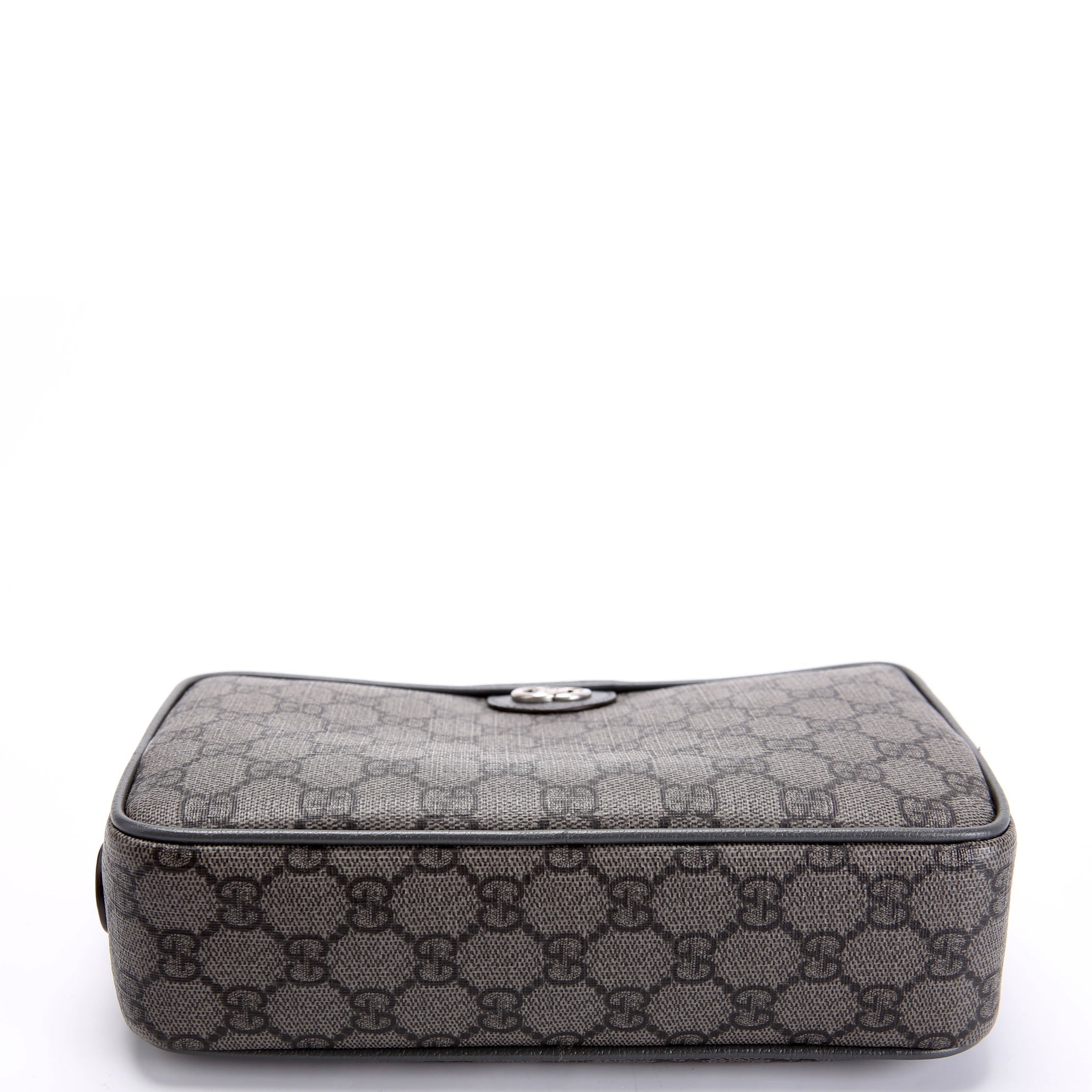 Gucci 760019 Ophidia GG Supreme Small Toiletry Case Gray
