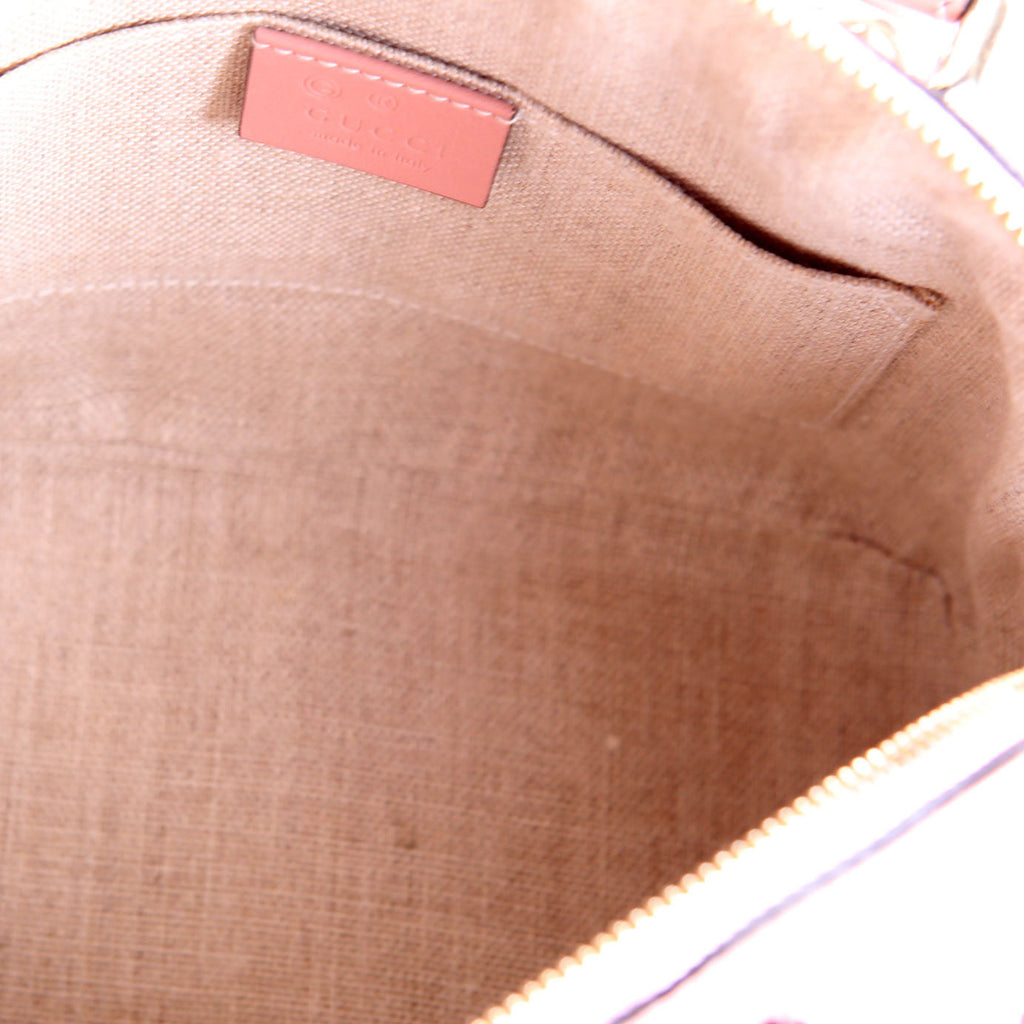 Gucci 449654 Mini Dome Micro Guccissima Pink