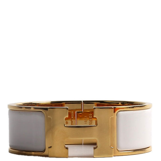 Clic Clac Wide PM White/Gold