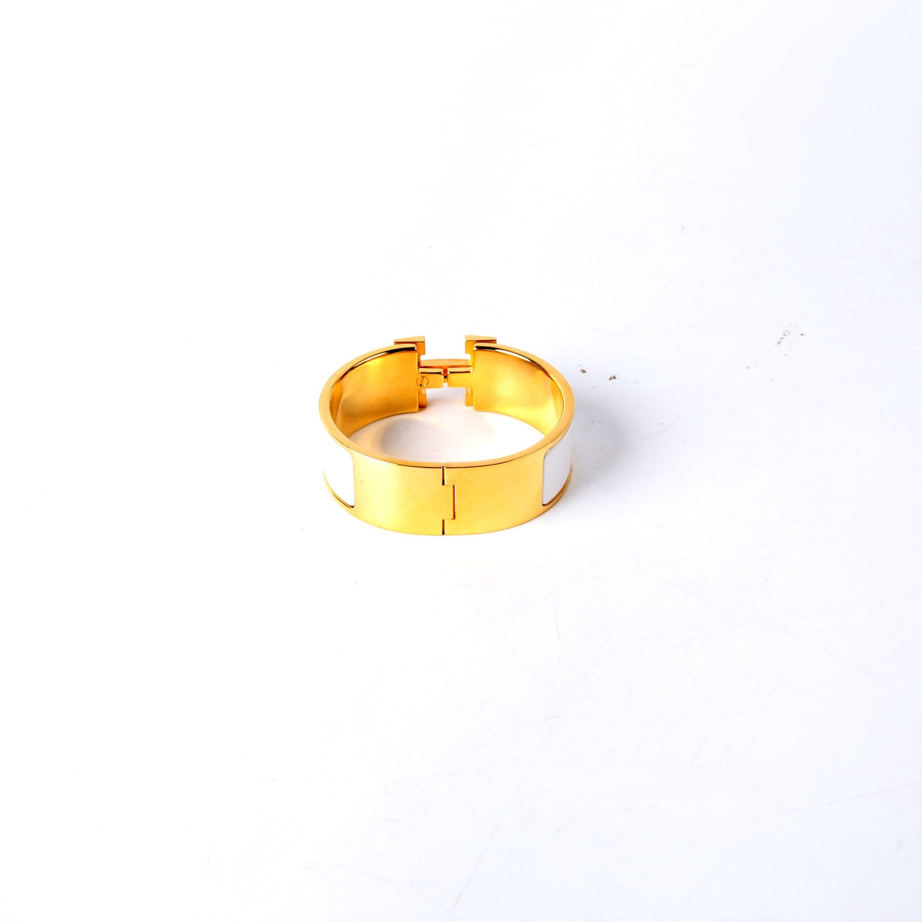 Clic Clac Wide PM White/Gold