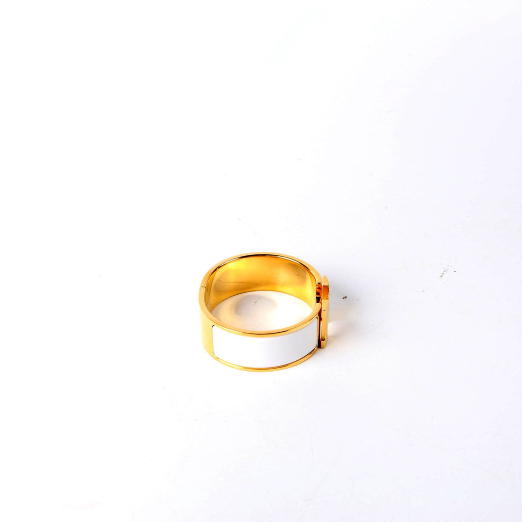 Clic Clac Wide PM White/Gold