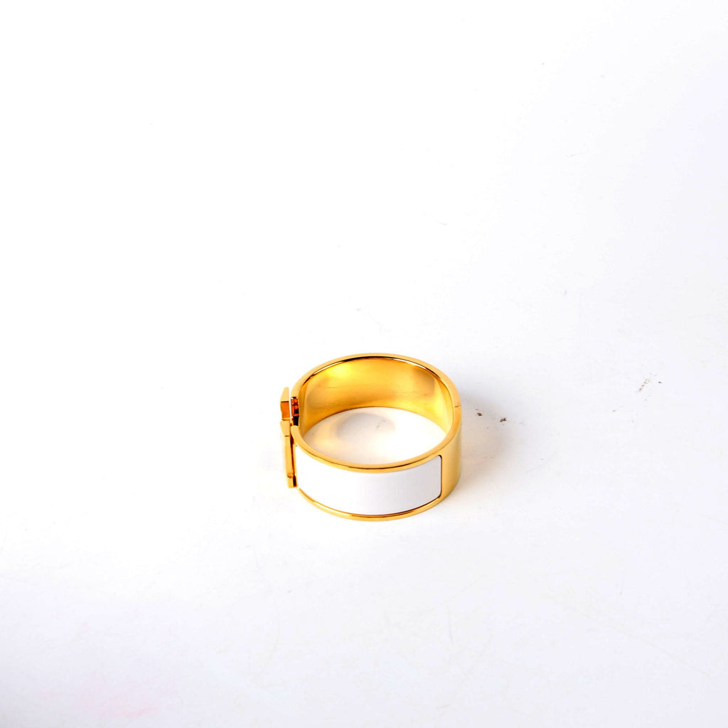 Clic Clac Wide PM White/Gold