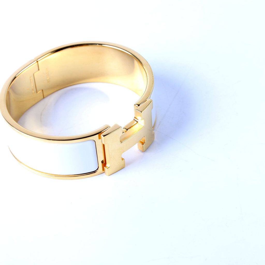 Clic Clac Wide PM White/Gold