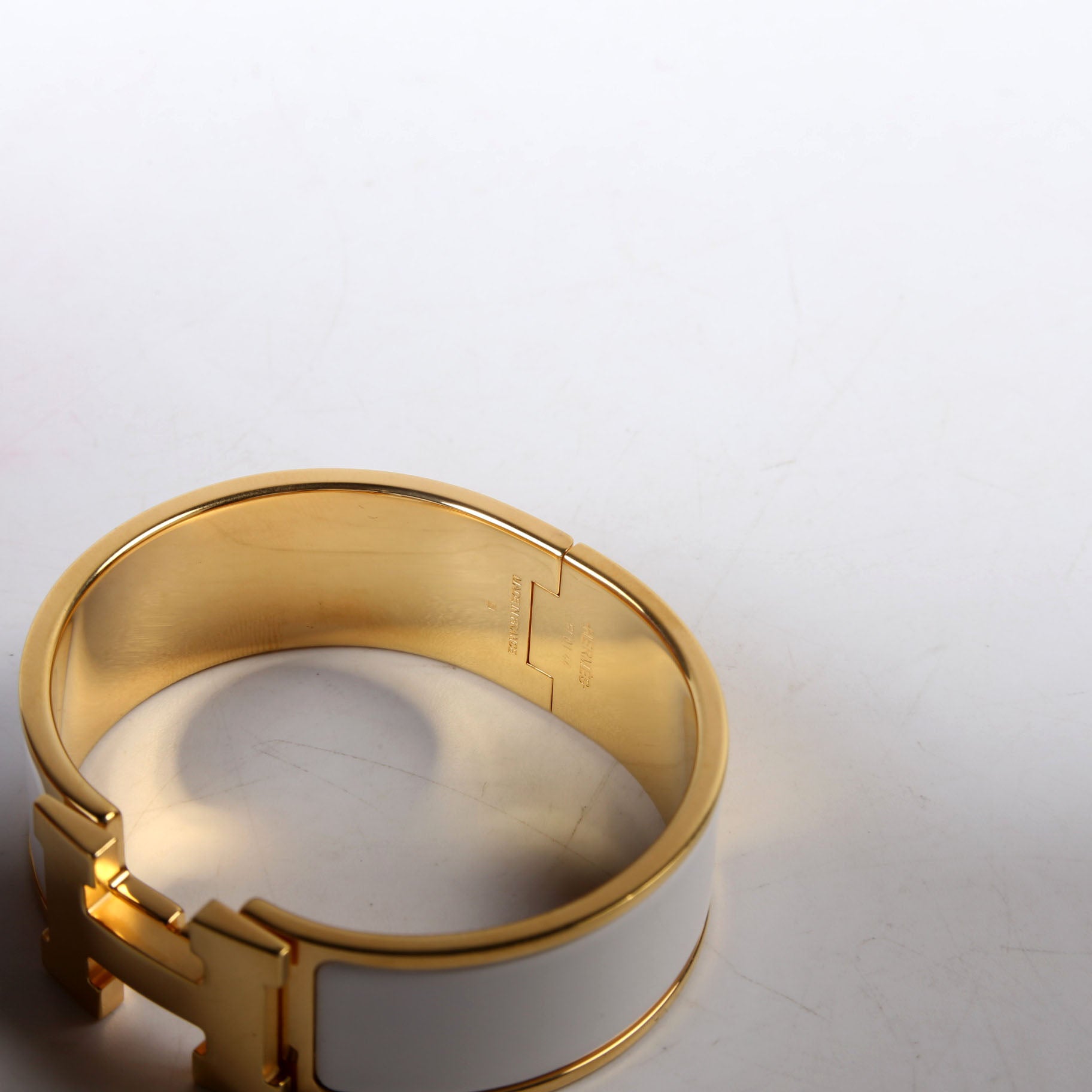 Clic Clac Wide PM White/Gold