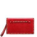 Rockstud Flap Wristlet