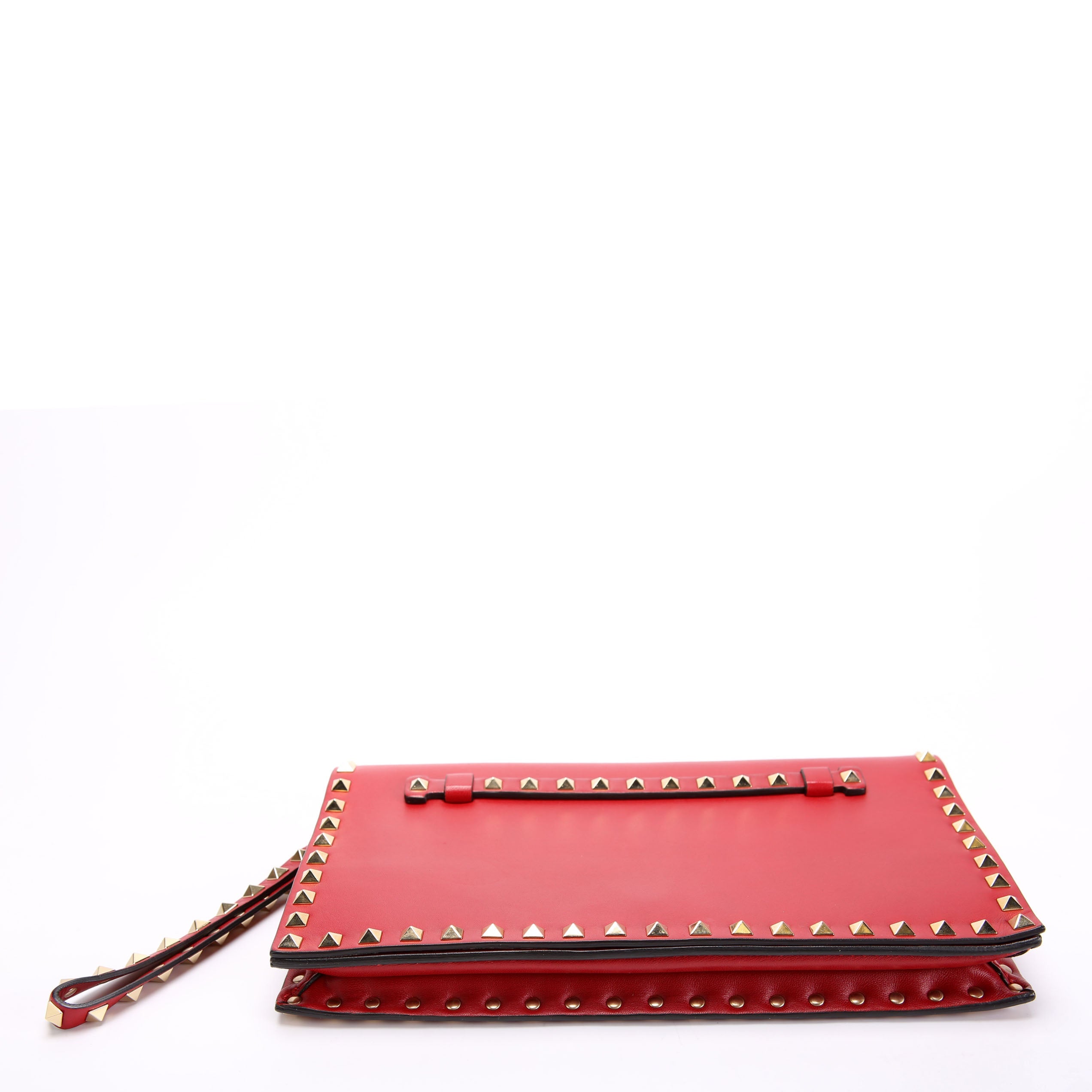 Rockstud Flap Wristlet