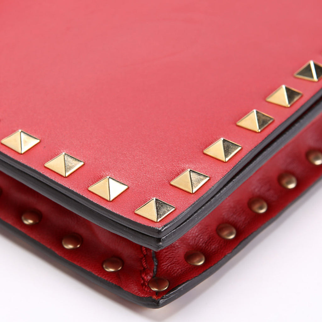 Rockstud Flap Wristlet