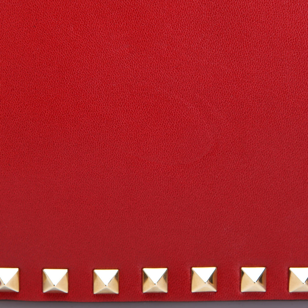 Rockstud Flap Wristlet