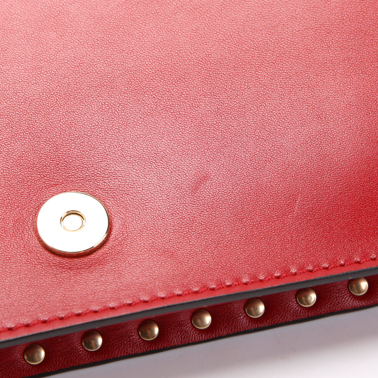 Rockstud Flap Wristlet