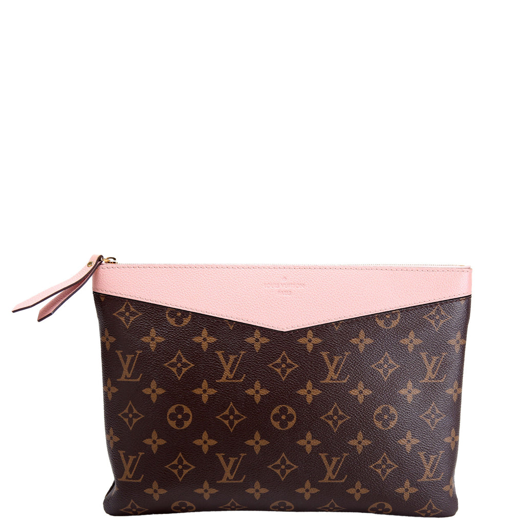 Daily Pouch Monogram Pink