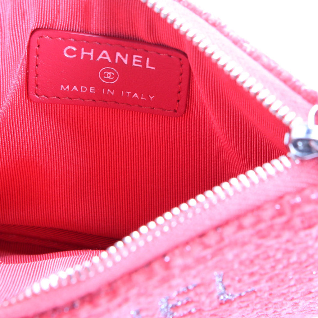 Mini Deauville Pouch Lurex Boucle 28M