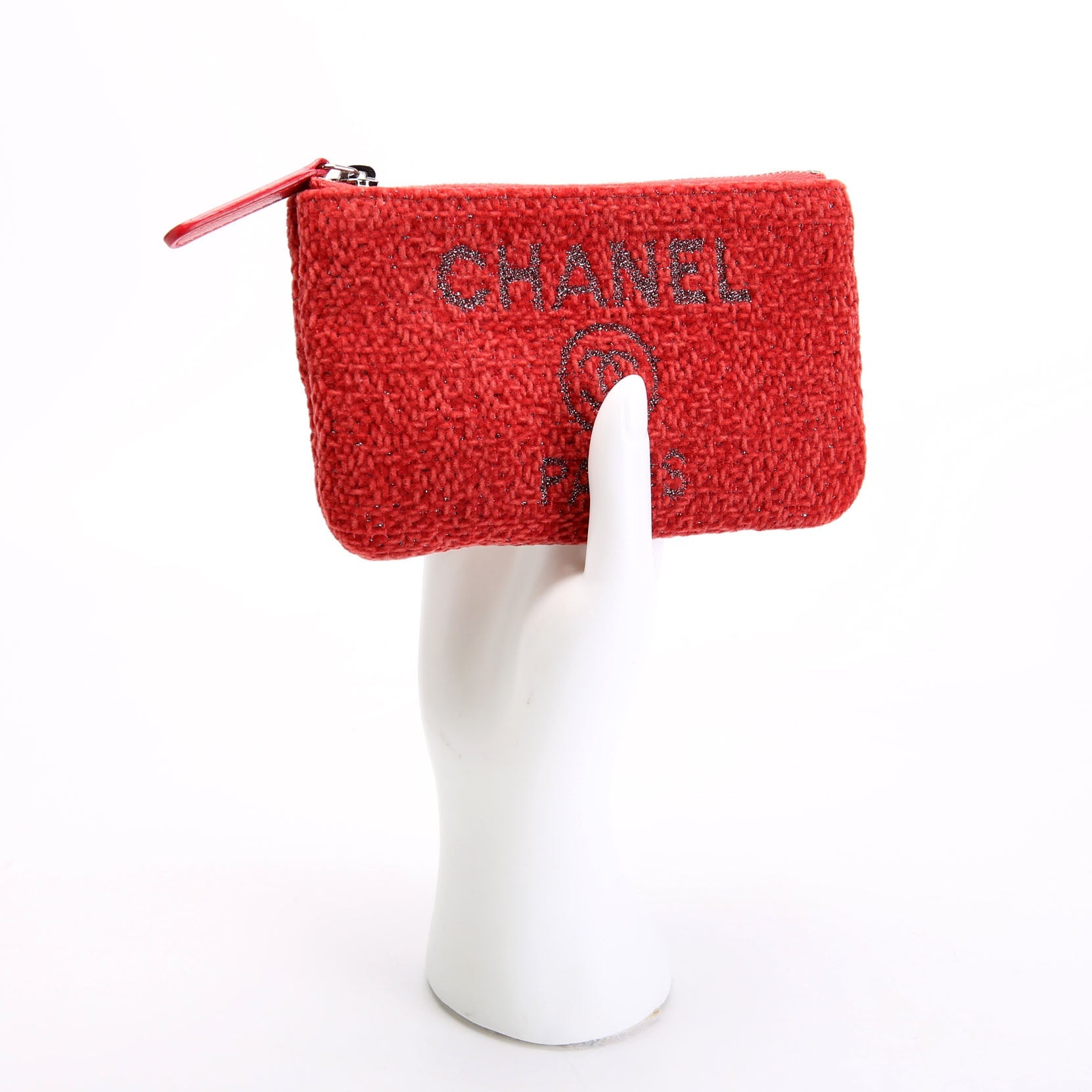 Mini Deauville Pouch Lurex Boucle 28M