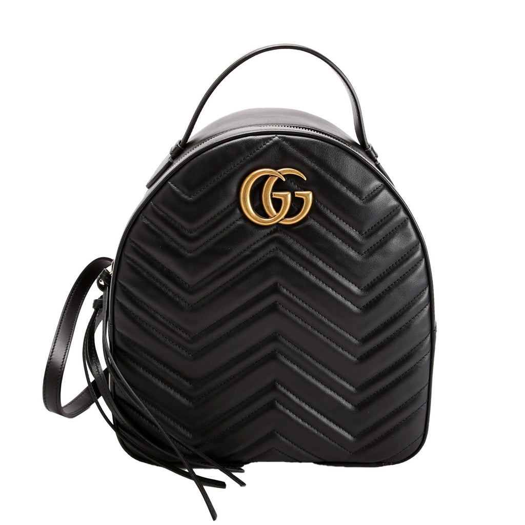 Gucci 476671 Marmont Backpack Black