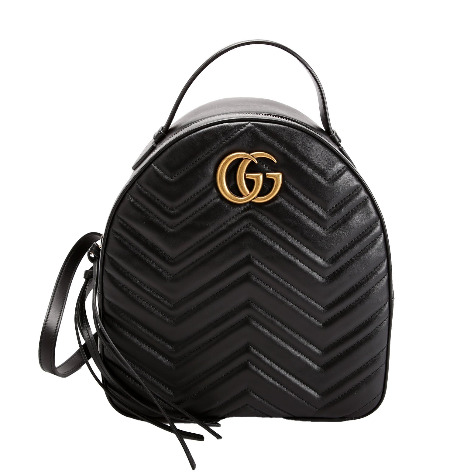 Gucci 476671 Marmont Backpack Black