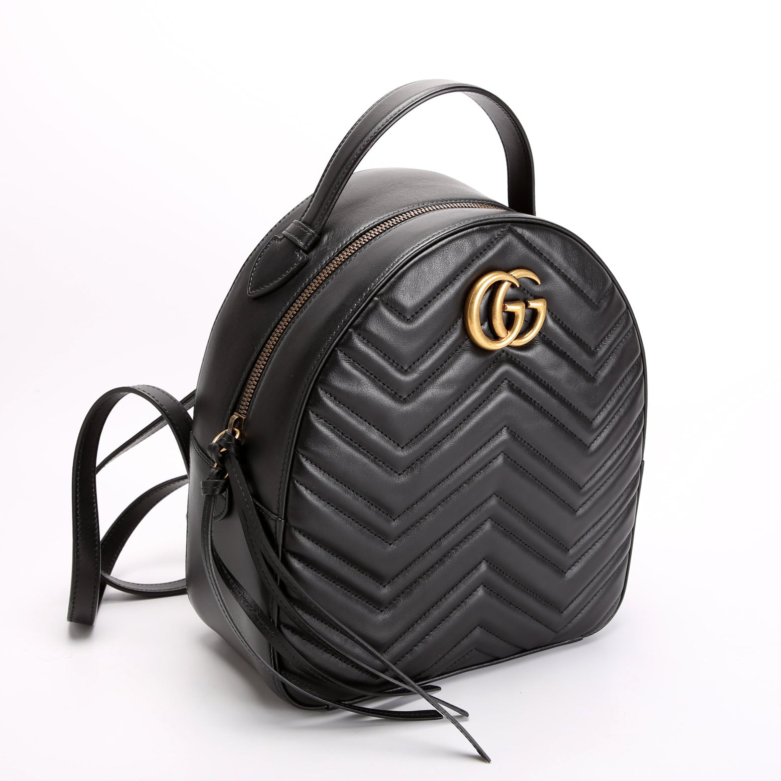 Gucci 476671 Marmont Backpack Black