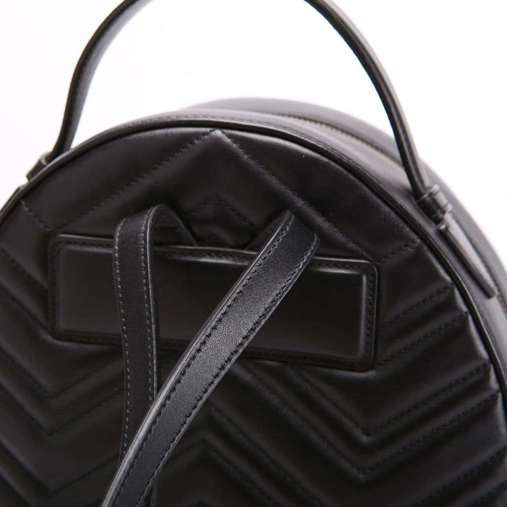 Gucci 476671 Marmont Backpack Black