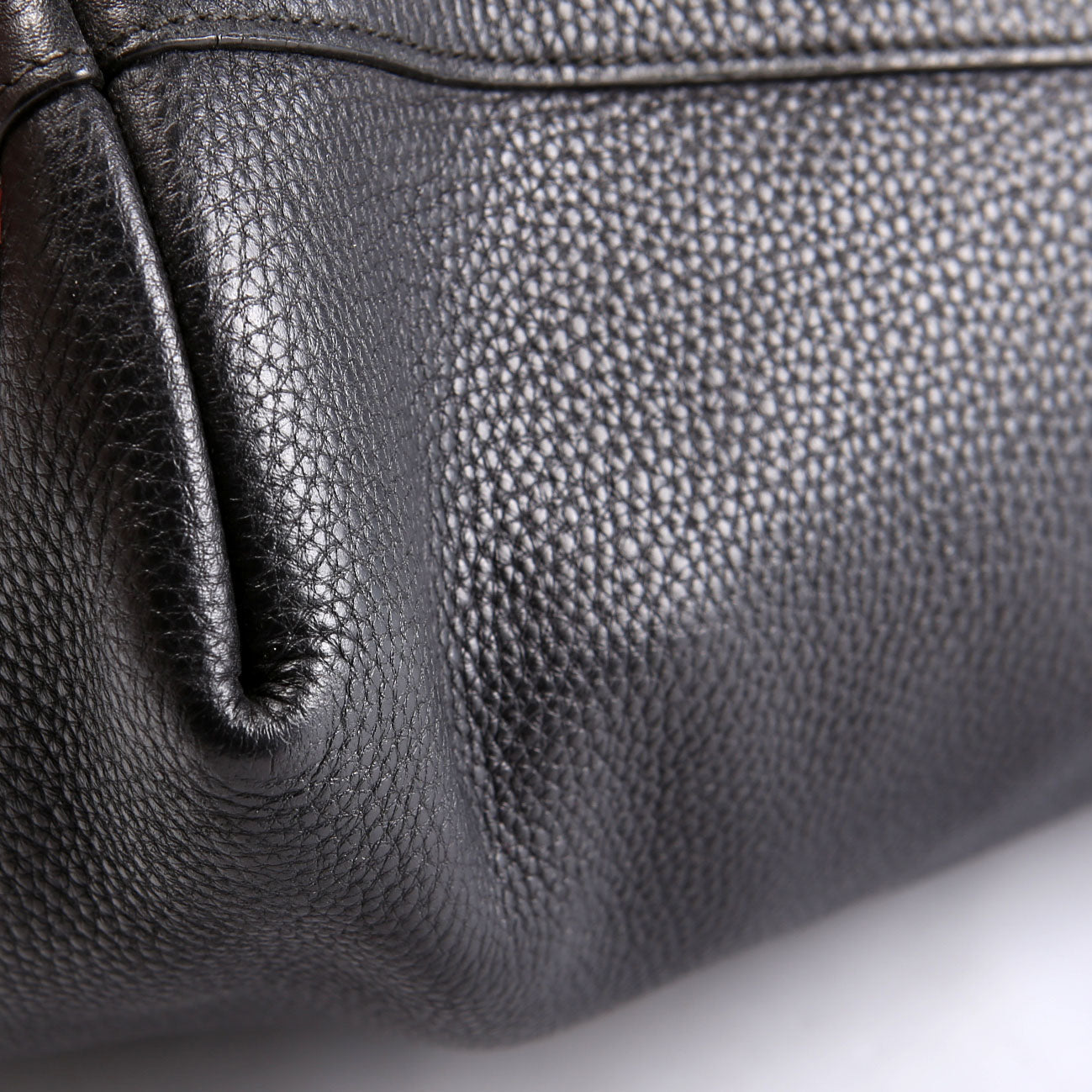 1BG865 Vitello Phenix Shopper Tote Black