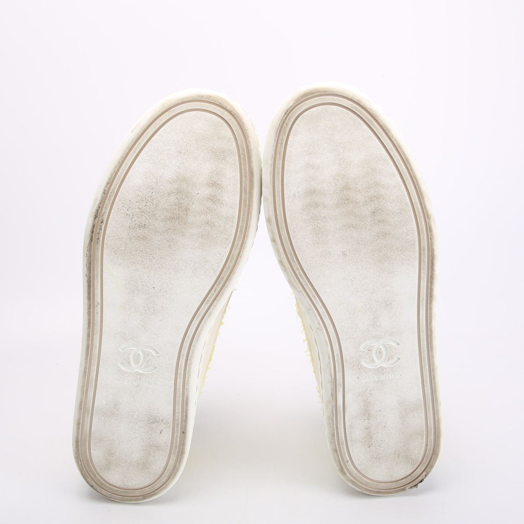 Tweed Low Top Sneakers Size 39