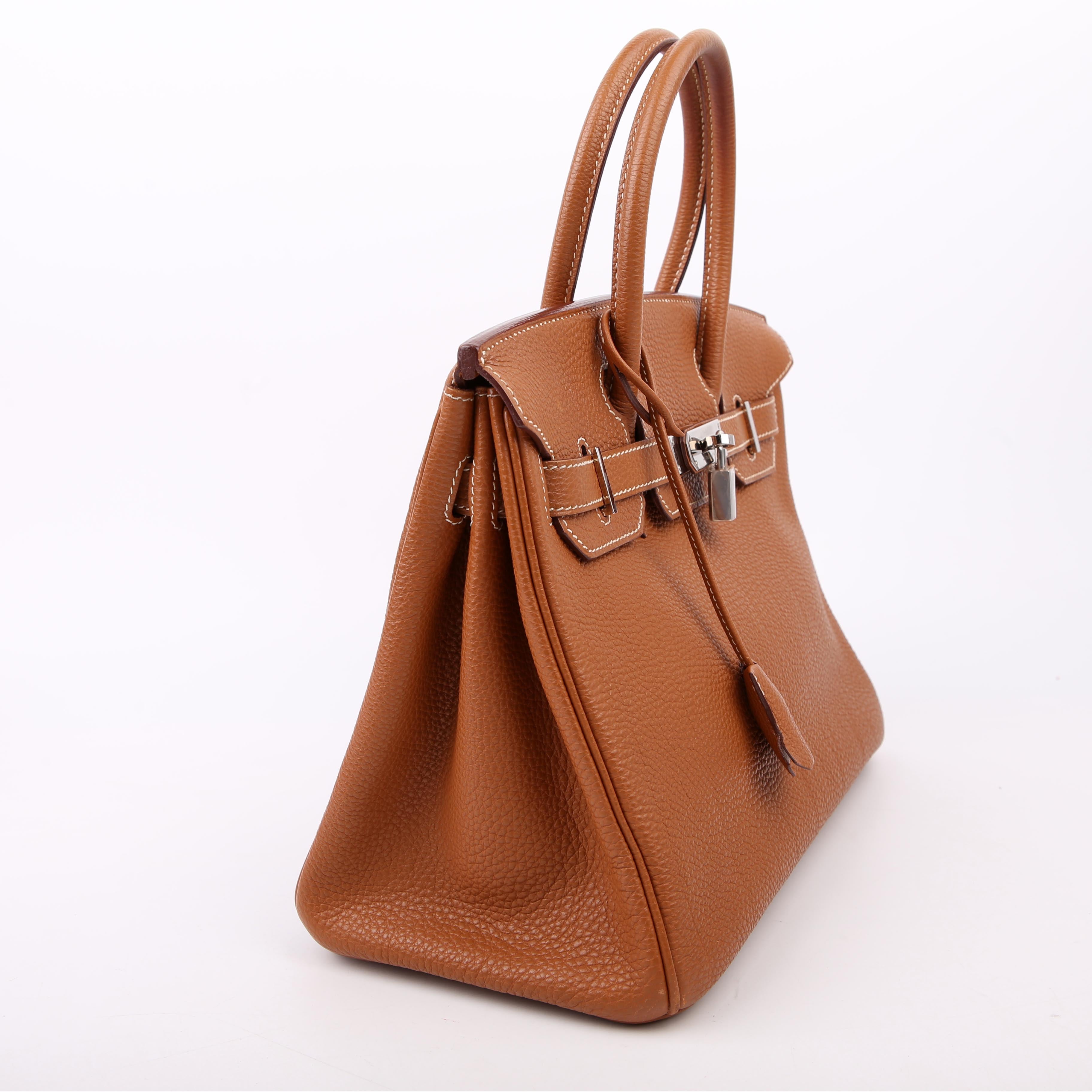 Hermes Birkin 30 Togo 2005 Gold/Palladium