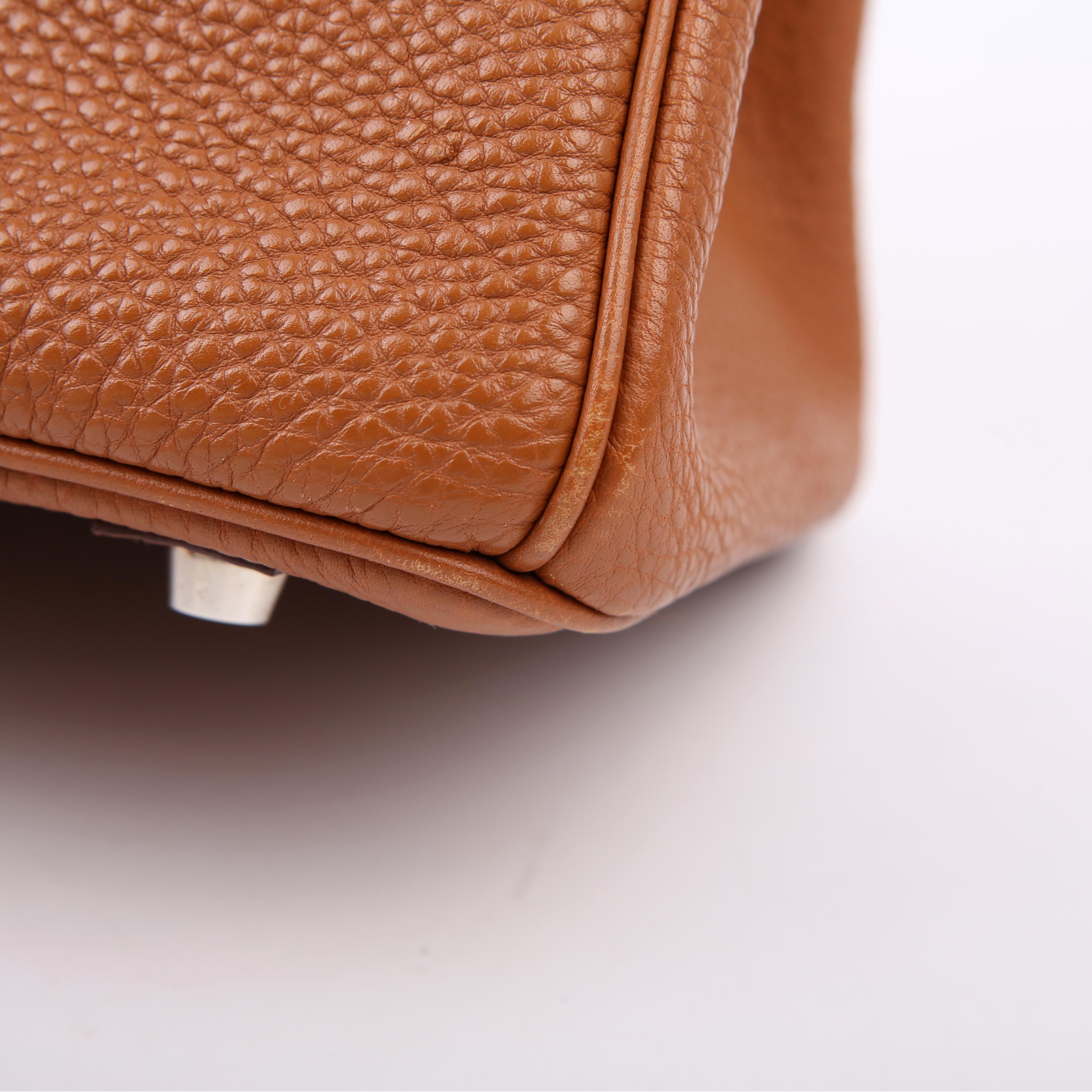 Hermes Birkin 30 Togo 2005 Gold/Palladium