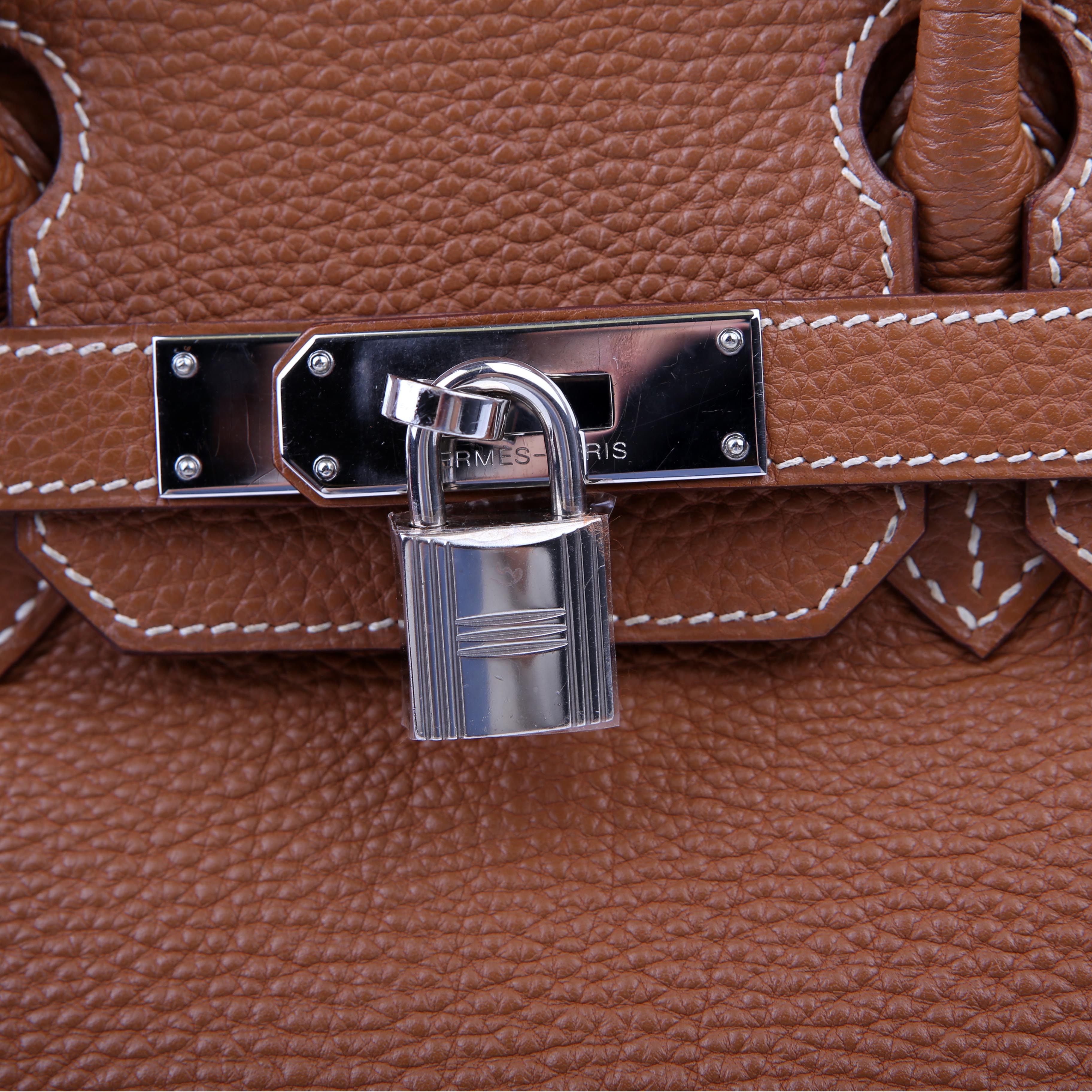 Hermes Birkin 30 Togo 2005 Gold/Palladium