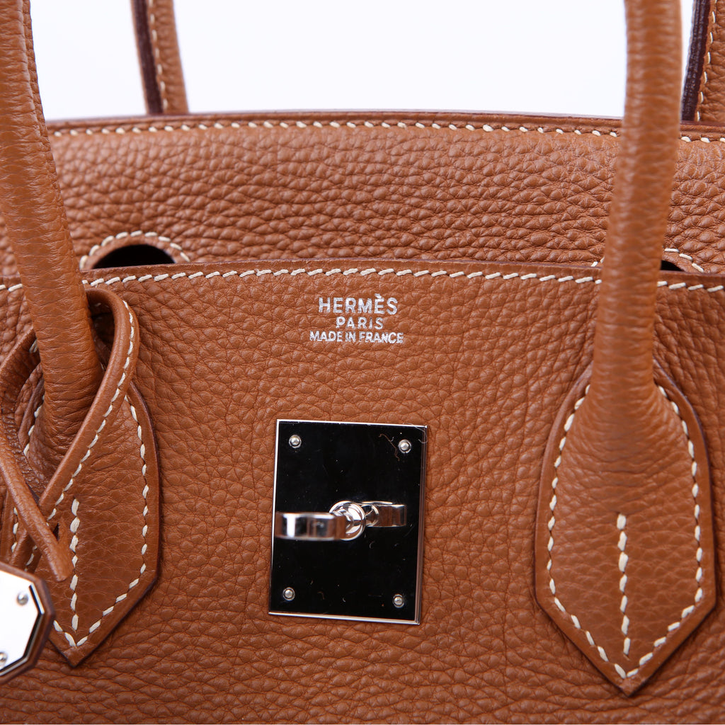 Hermes Birkin 30 Togo 2005 Gold/Palladium