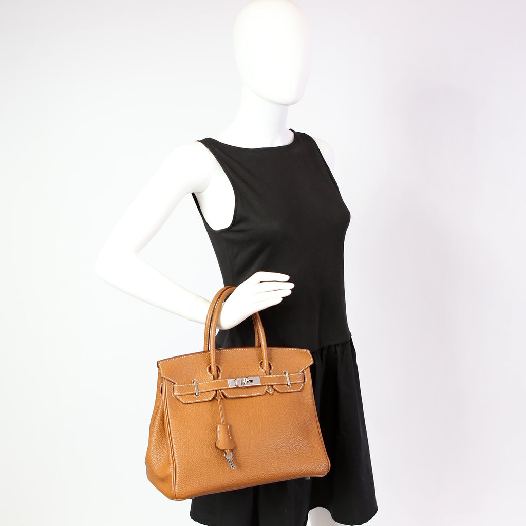Hermes Birkin 30 Togo 2005 Gold/Palladium