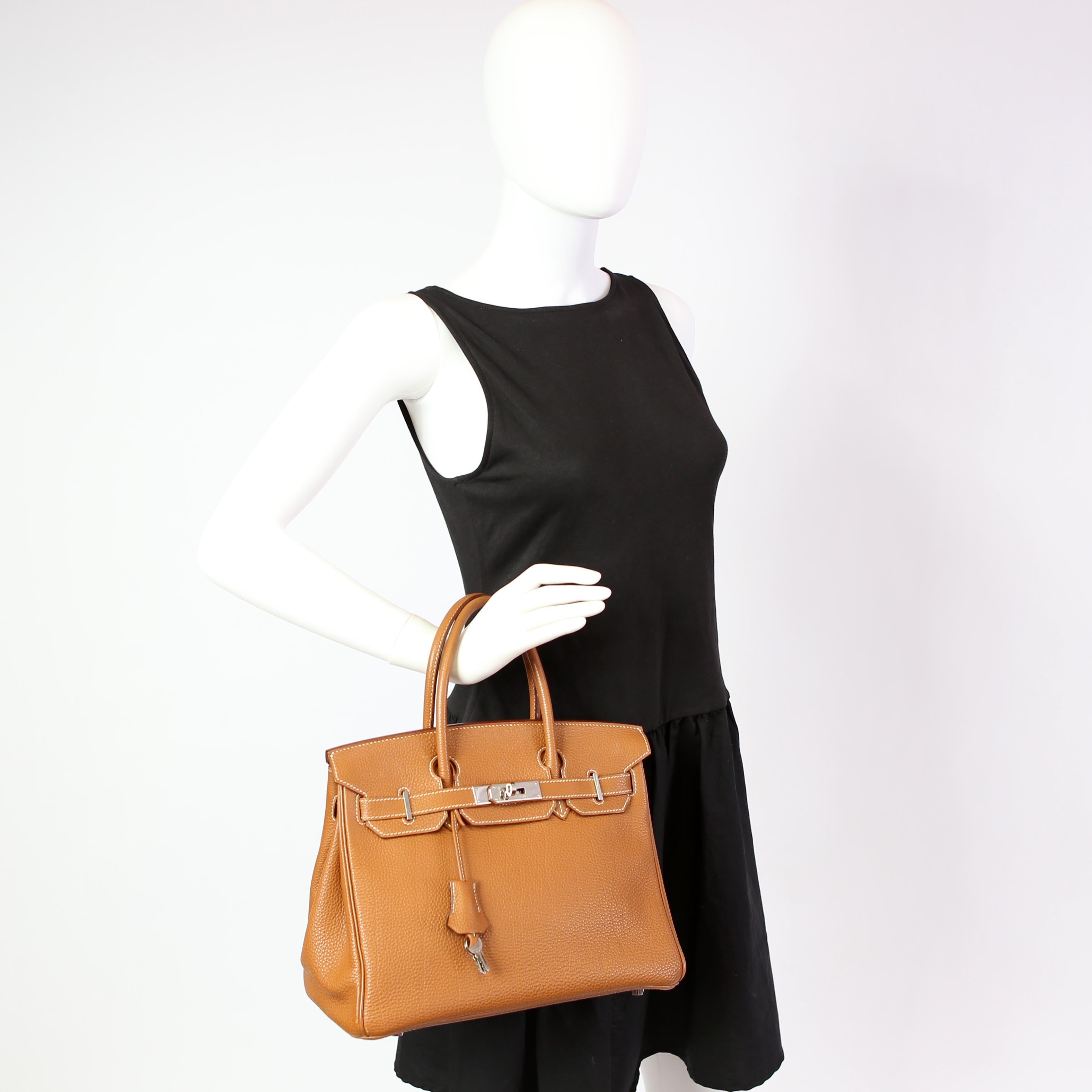 Hermes Birkin 30 Togo 2005 Gold/Palladium