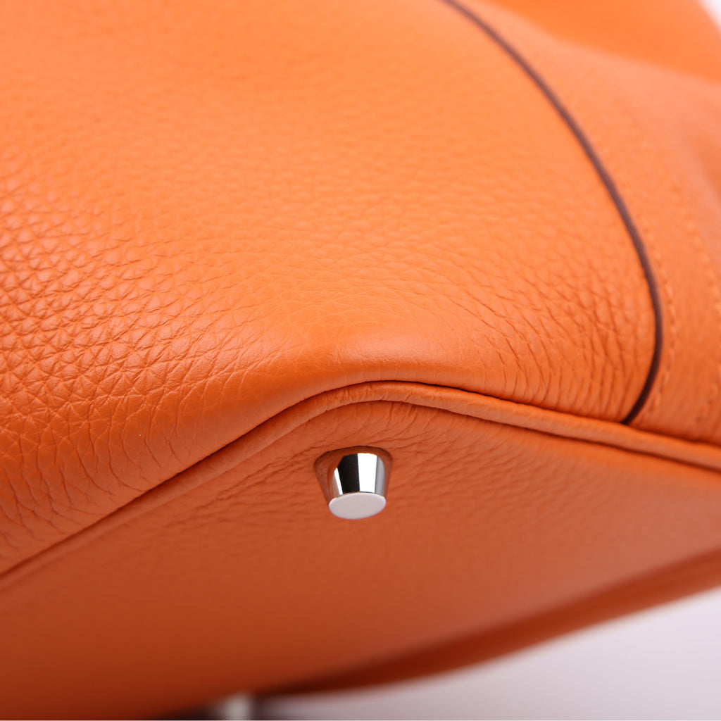 Hermes Picotin 18 Clemence Orange
