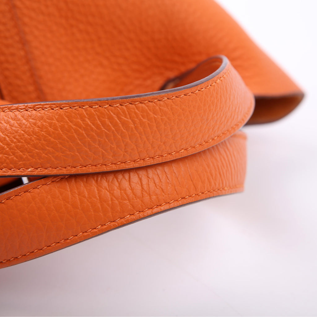 Hermes Picotin 18 Clemence Orange