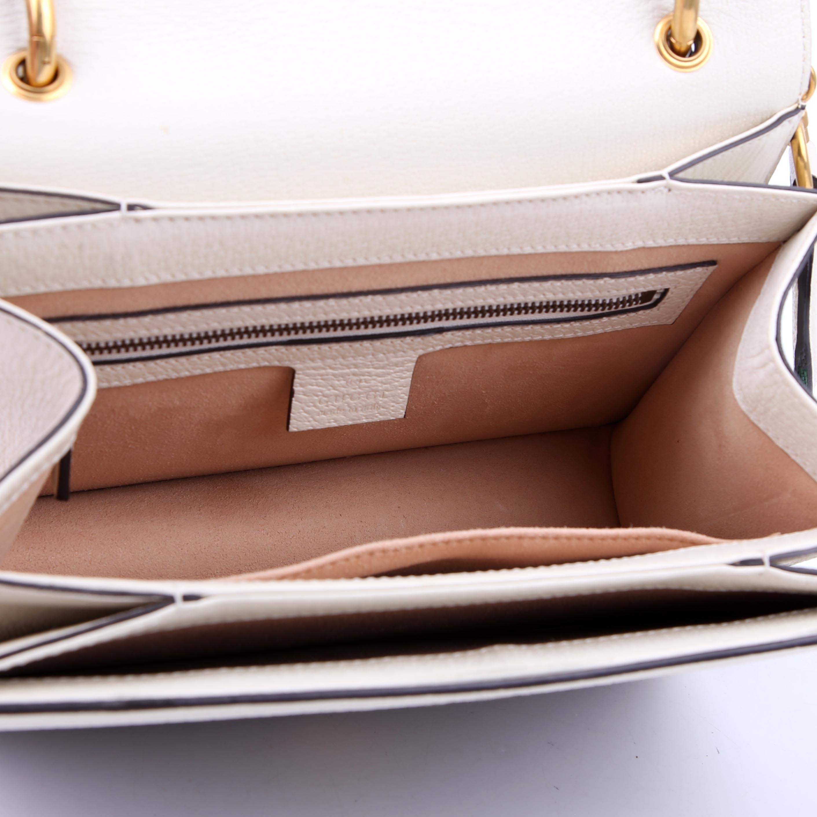 Gucci 476541 Queen Margaret Top Handle White