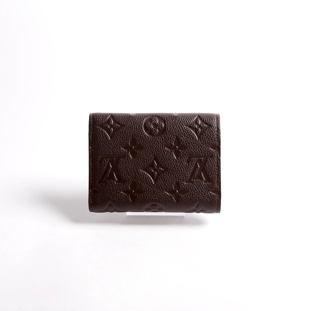 Victorine Wallet Empreinte Brown
