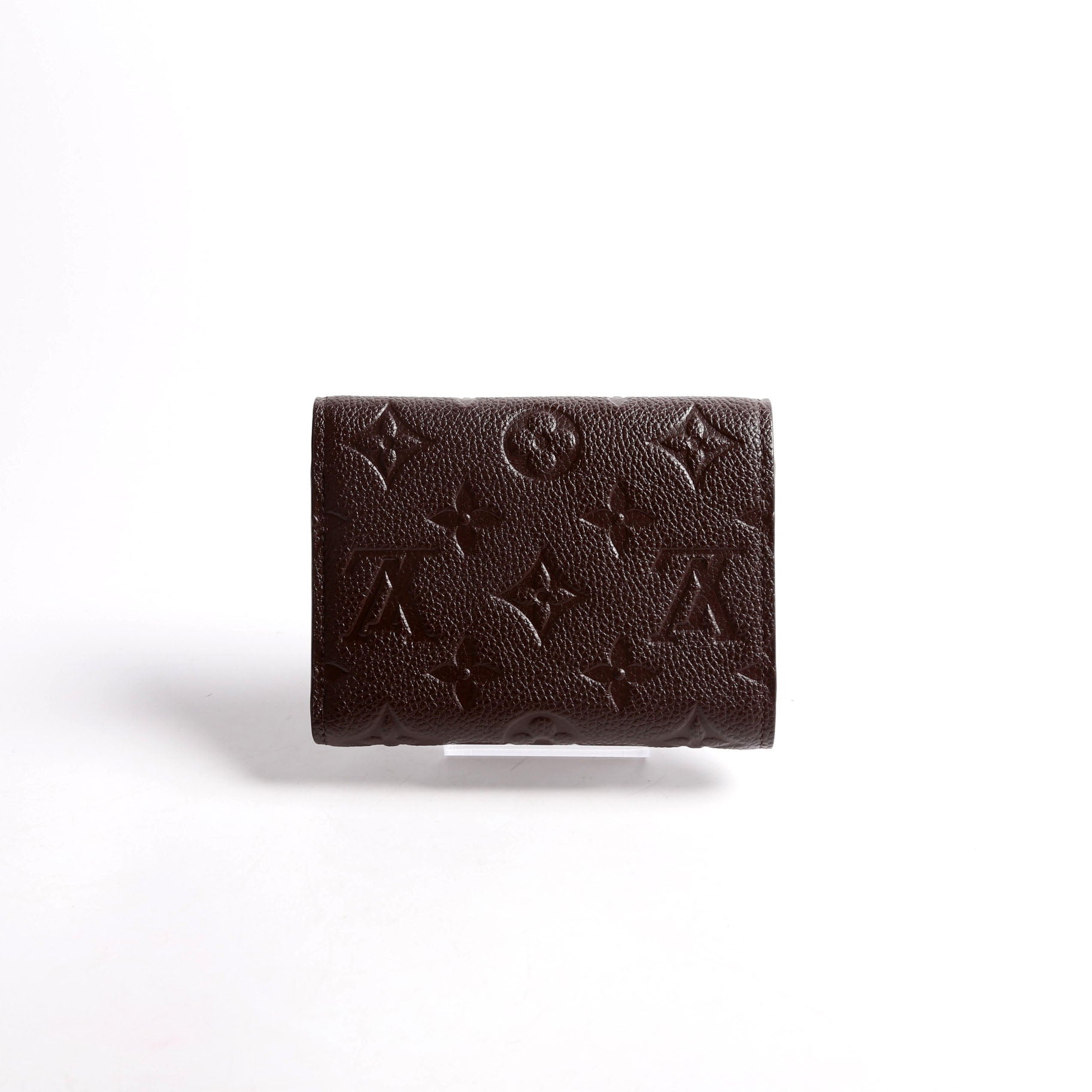 Victorine Wallet Empreinte Brown