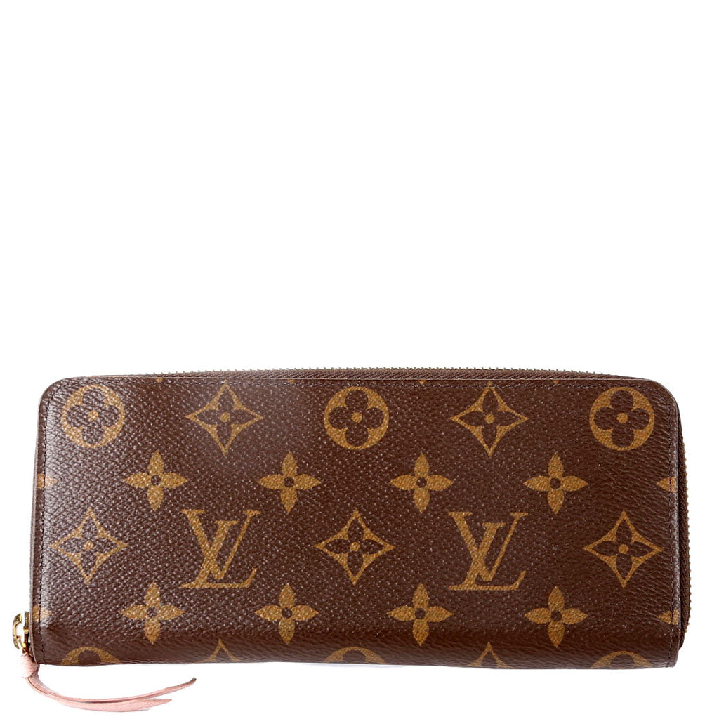 Clemence Wallet Monogram Pink