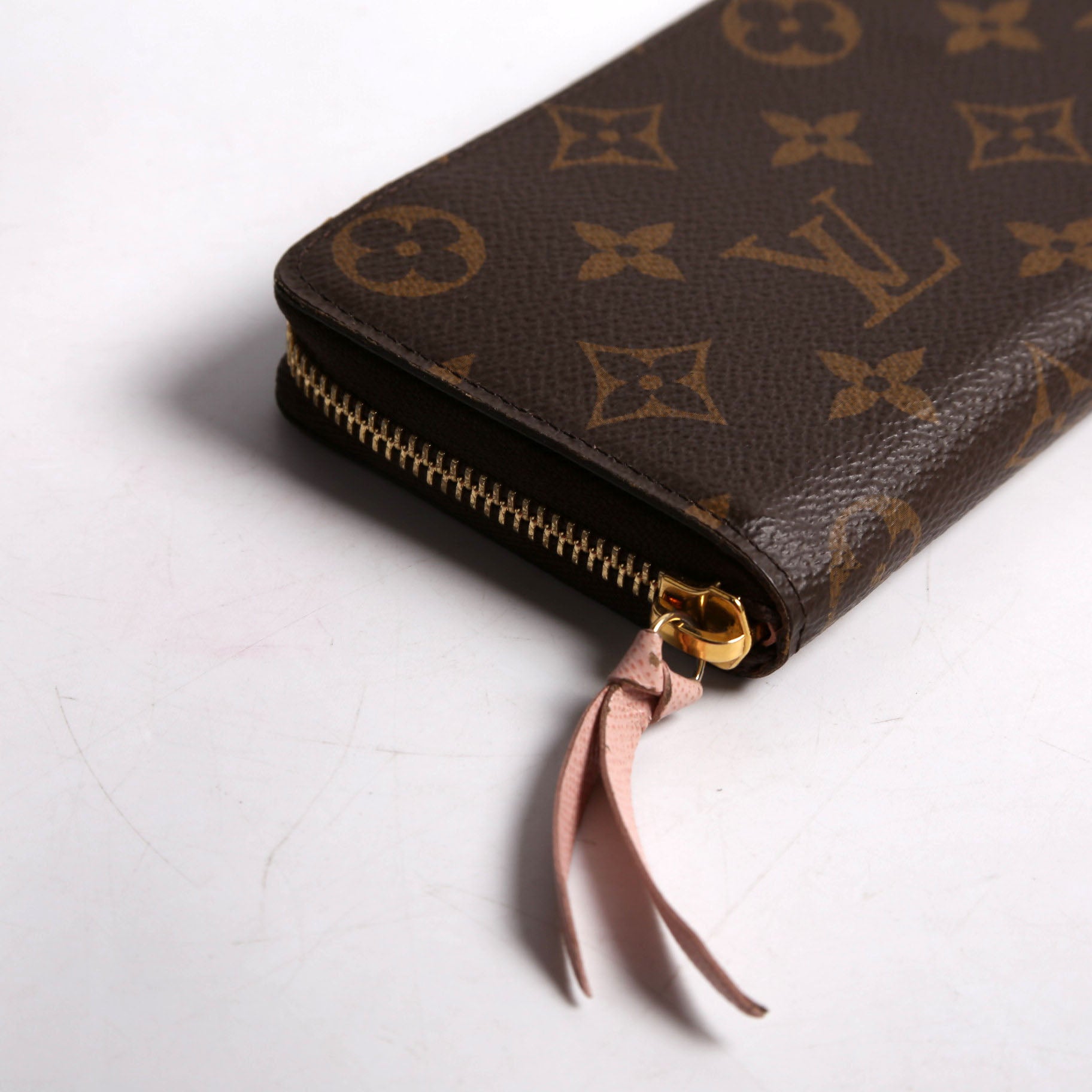 Clemence Wallet Monogram Pink