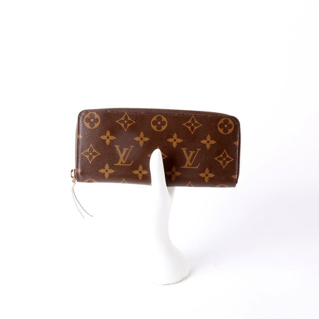Clemence Wallet Monogram Pink