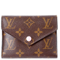 Victorine Wallet Monogram Pink