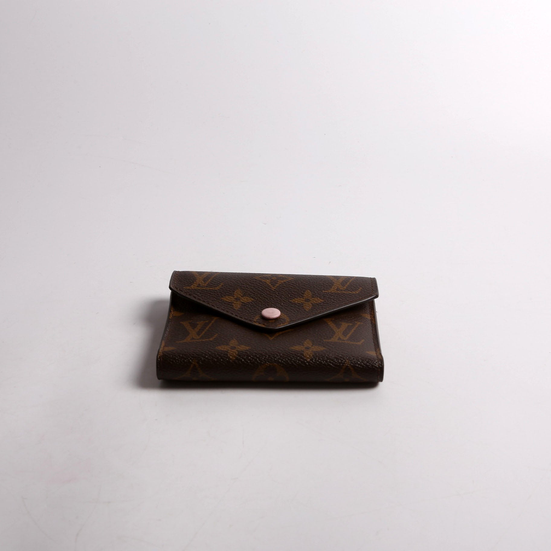 Victorine Wallet Monogram Pink
