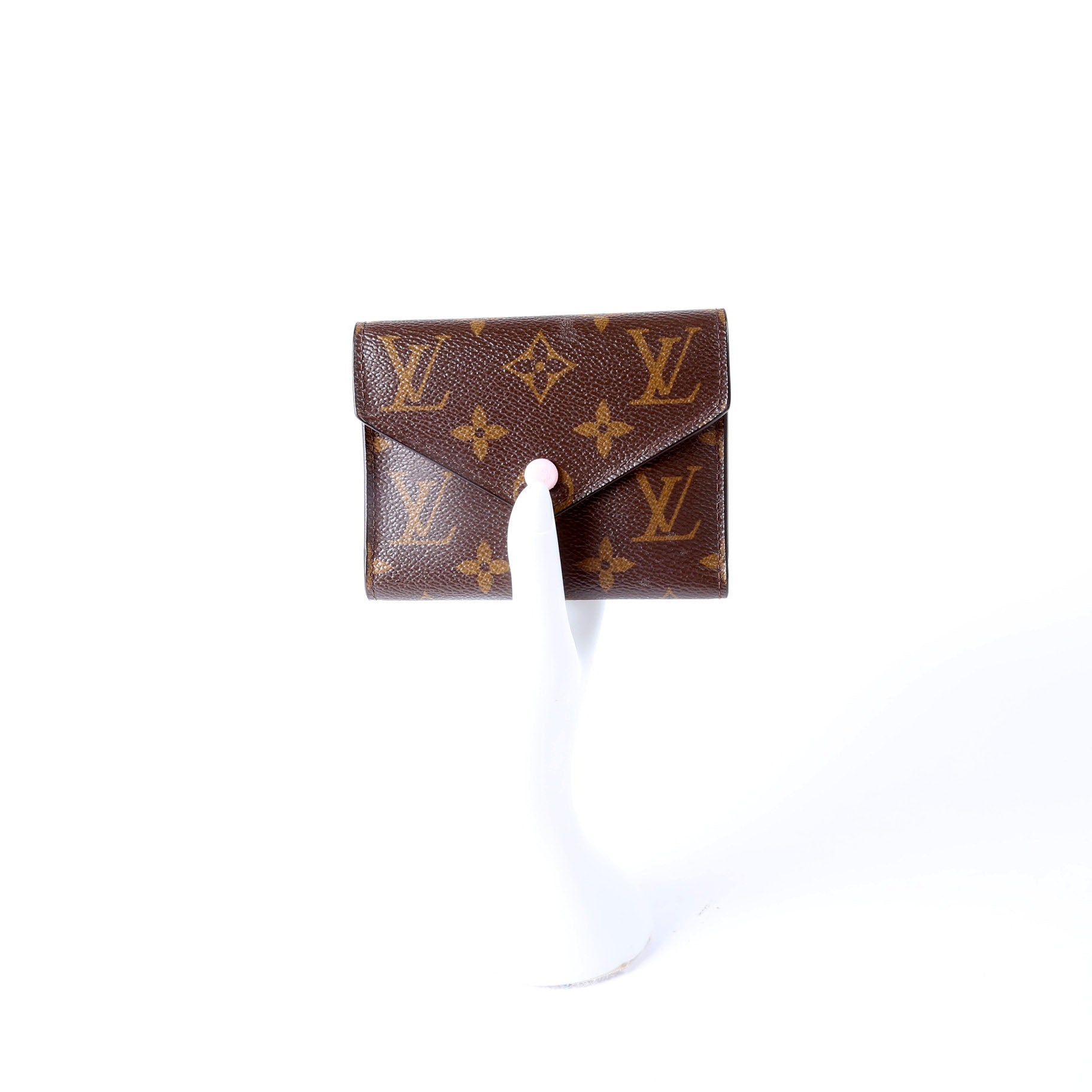 Victorine Wallet Monogram Pink