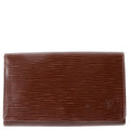 Porte Monnaie Billets Tresor Wallet Epi Brown