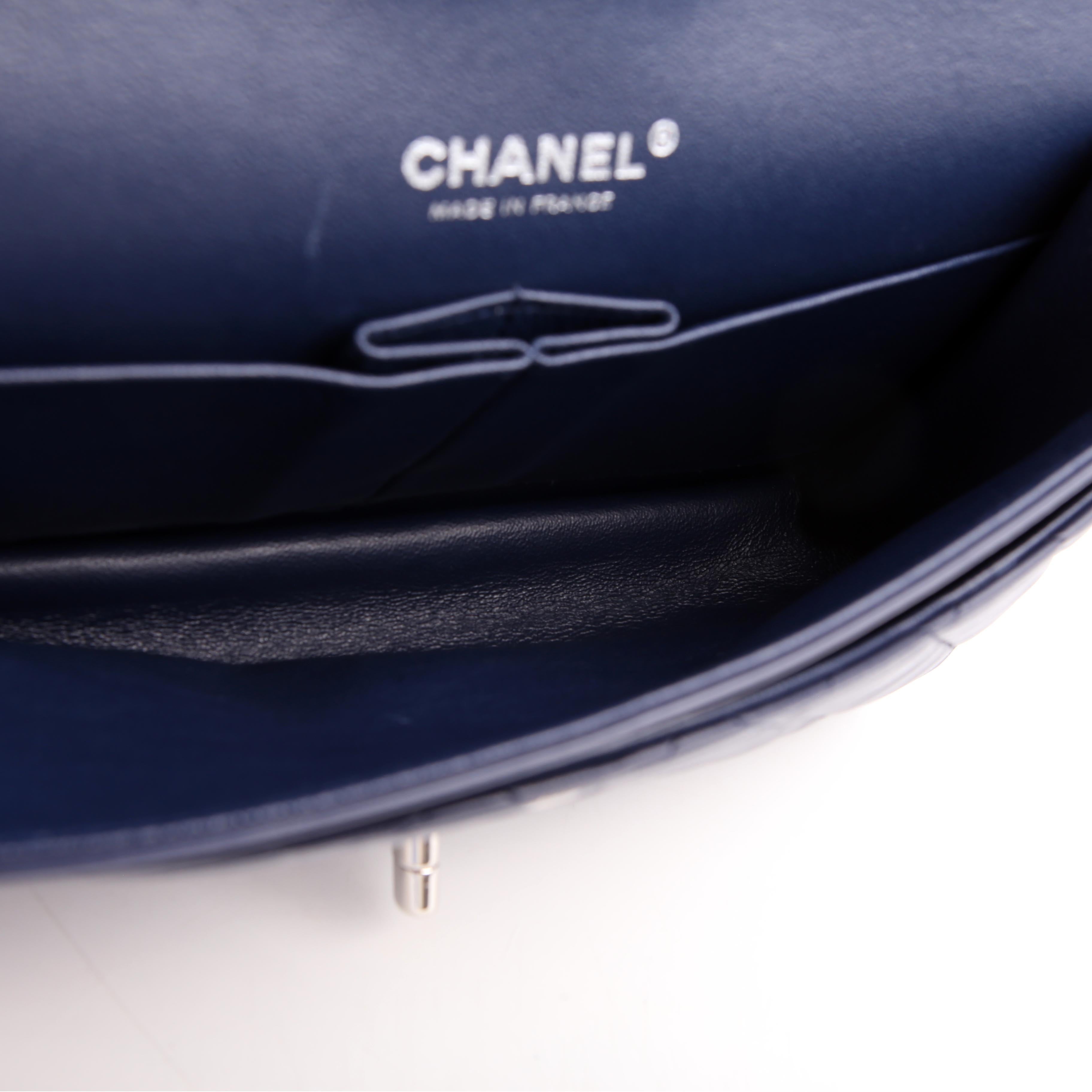 Classic Flap Medium Lambskin Blue 29M
