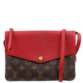 Pochette Twice Monogram Red