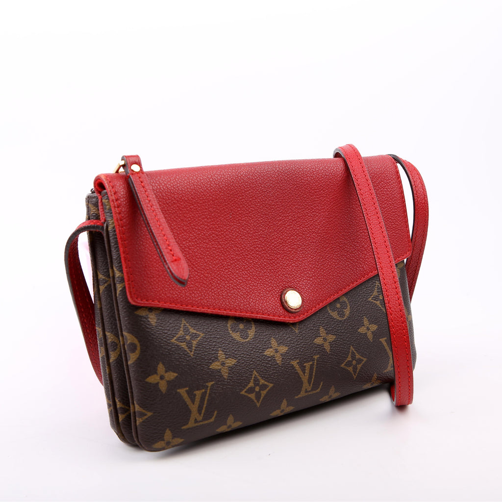 Pochette Twice Monogram Red
