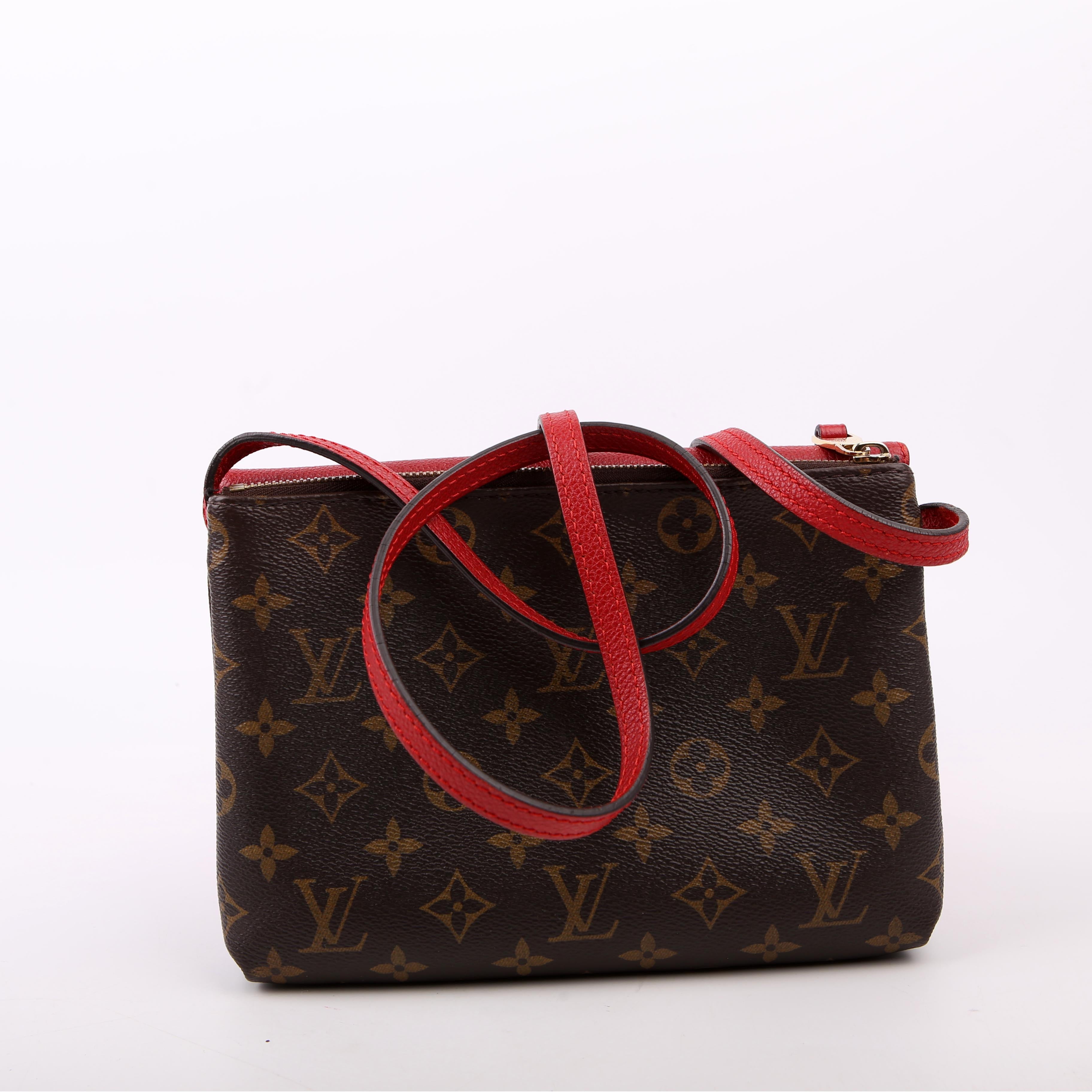 Pochette Twice Monogram Red