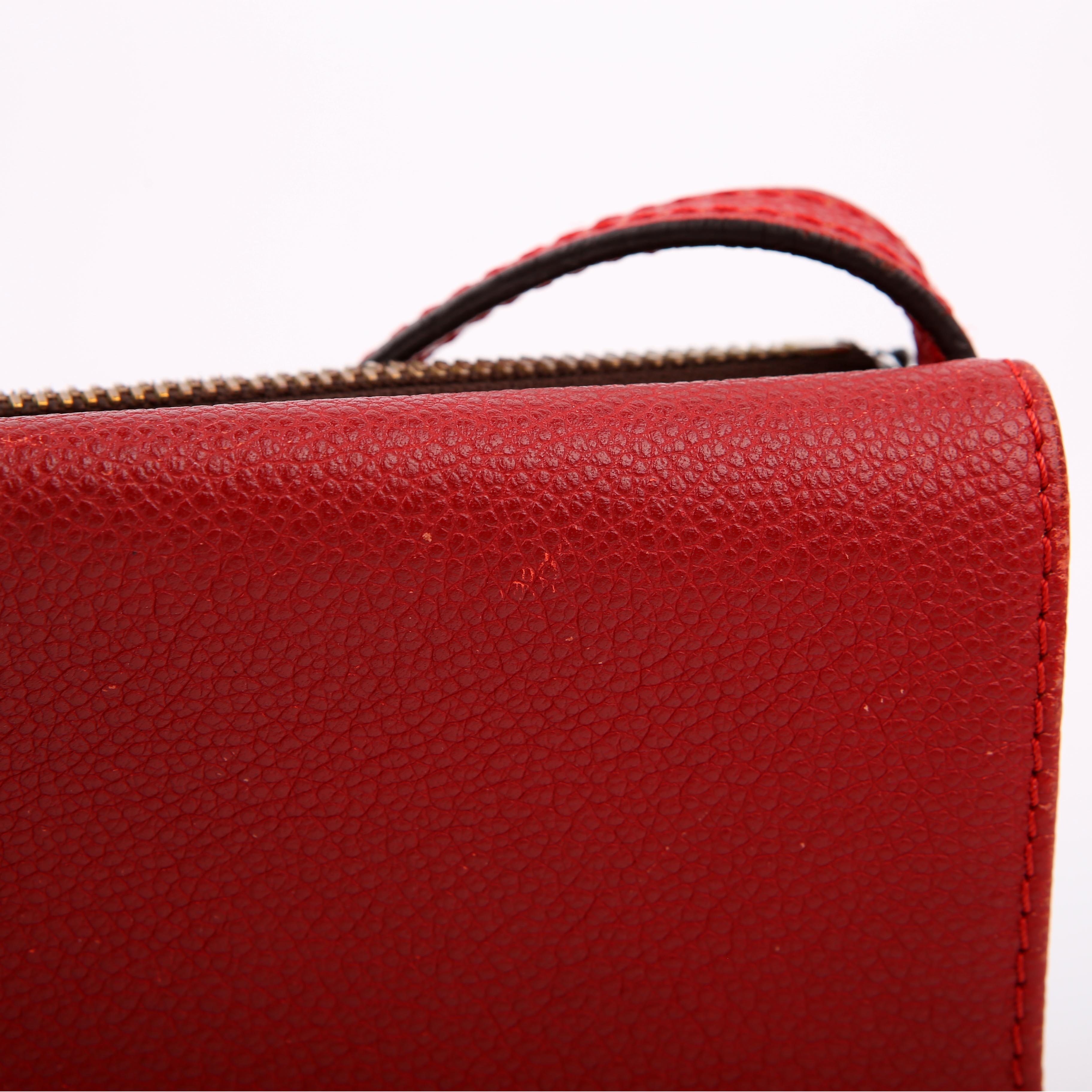 Pochette Twice Monogram Red