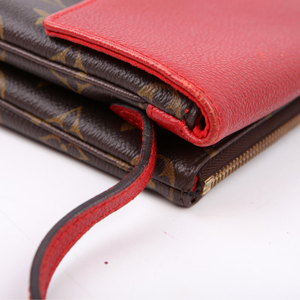 Pochette Twice Monogram Red