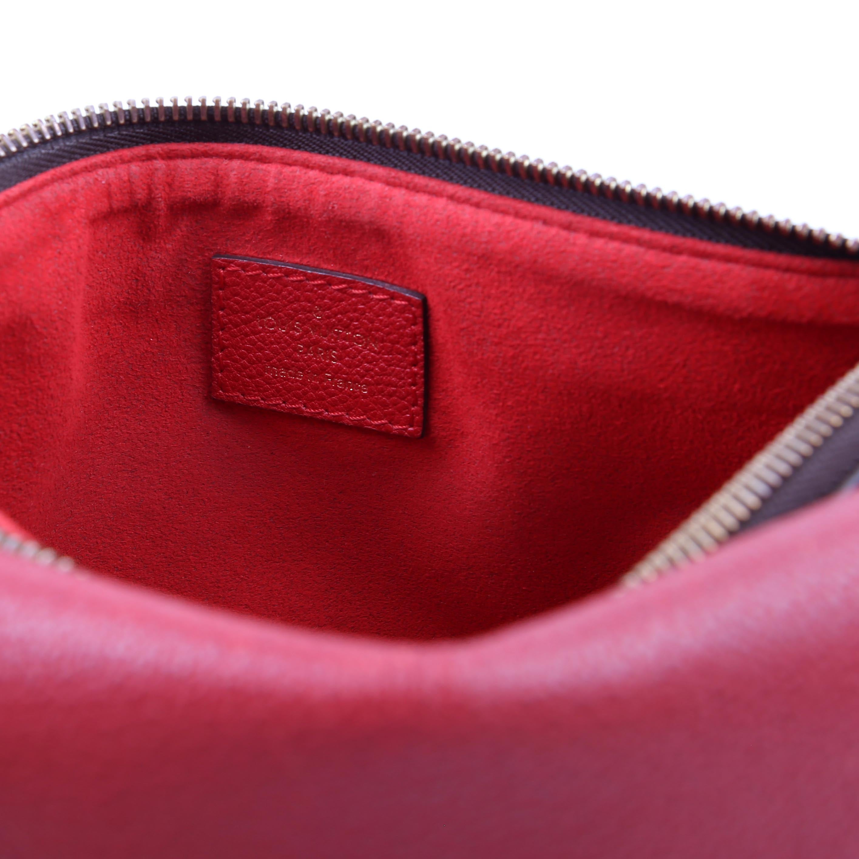 Pochette Twice Monogram Red