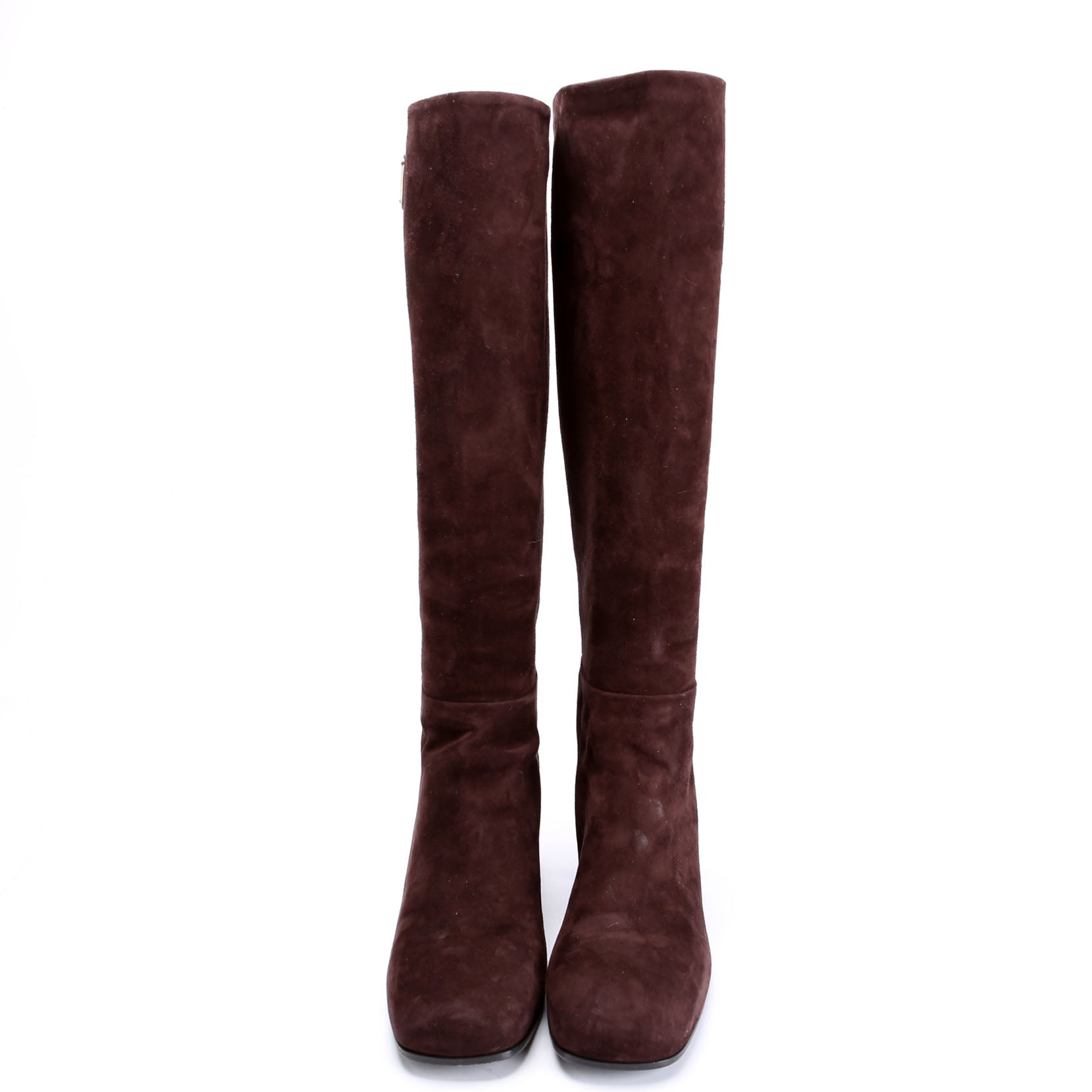 Suede Knee High Boots Size 38.5