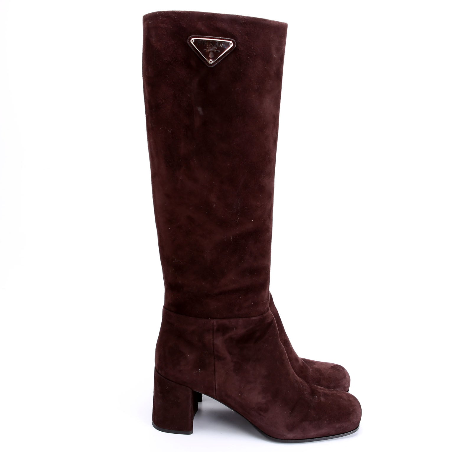 Suede Knee High Boots Size 38.5